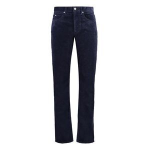 ISABEL MARANT Corduroy Straight Leg Pants Men BLUE